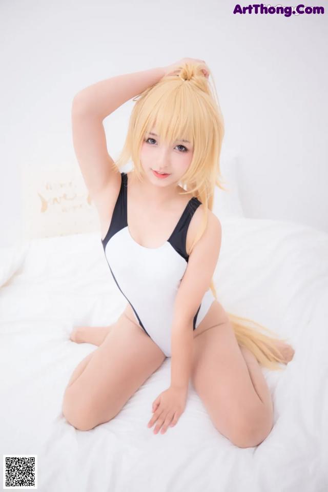 Coser@神楽坂真冬 Vol.007: 白贞德 (Fate Grand Order) (150 photos) No.ec3951