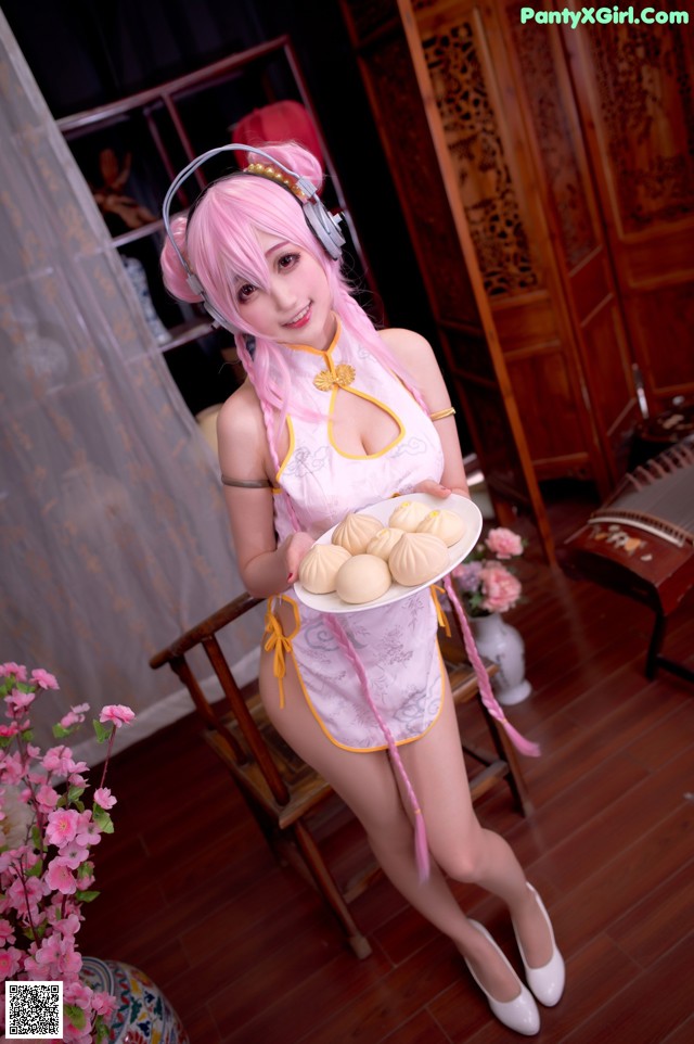 [周叽是可爱兔兔] NO.030 旗袍索尼子 Super Sonico No.a87fca